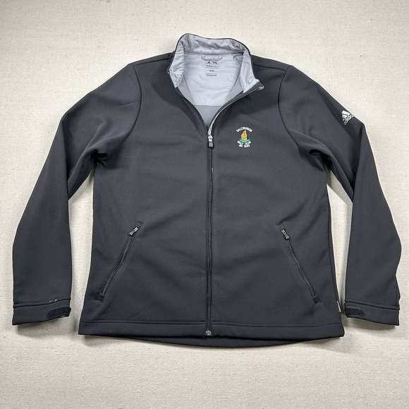 Adidas Jacket Womens XL Climawarm Golf Performance Full Zip‎ Ballybunion Club - Picture 1 of 15